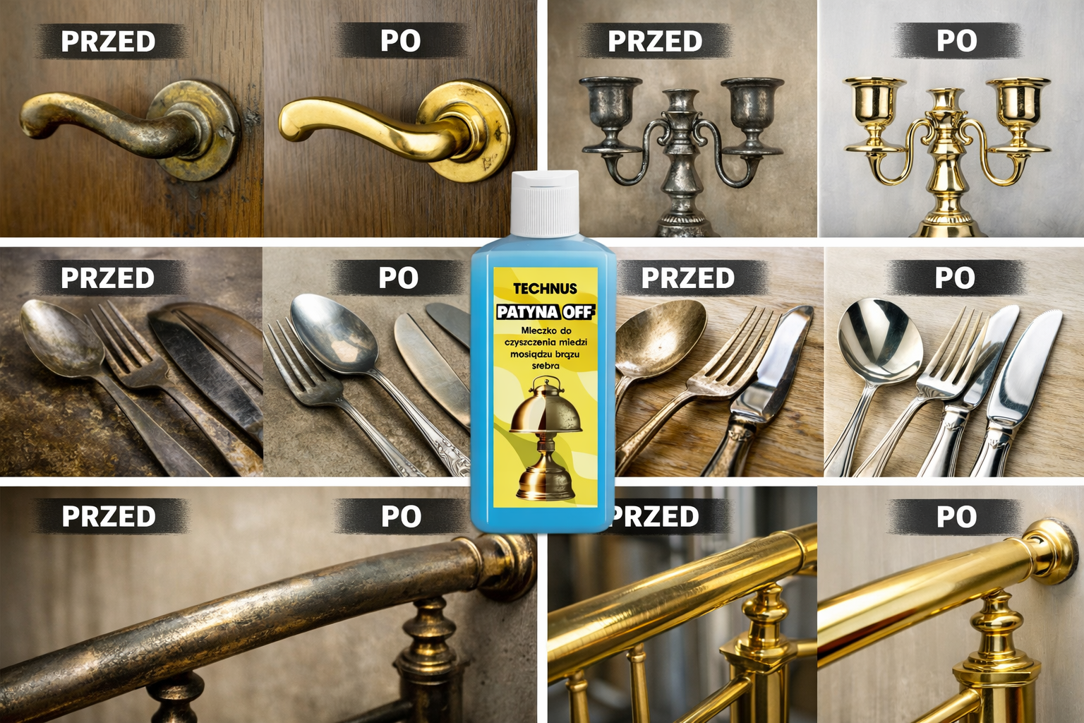 Patyna OFF – skuteczne usuwanie patyny z miedzi, mosiądzu i srebra. Domowe sposoby vs profesjonalne rozwiązanie